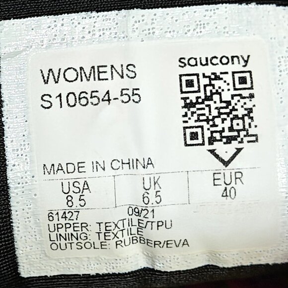 Saucony Guide 14 Women’s 8.5 Gray Pink Running Shoes Stability Support S10654-55 - Picture 2 of 16